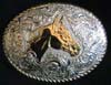 Silver & Brass Belt Buckle Protected with ProtectaClear