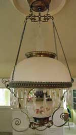 Antique Brass Lamp before ProtectaClear