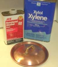 A final wipe with a solvent cleaner will remove any polish residue.