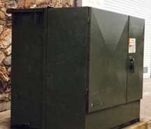 Utility Box restored with Everbrite. Graffiti can be cleaned off without hurting the paint.